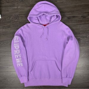 Supreme SS18 Violet Hoodie for Men